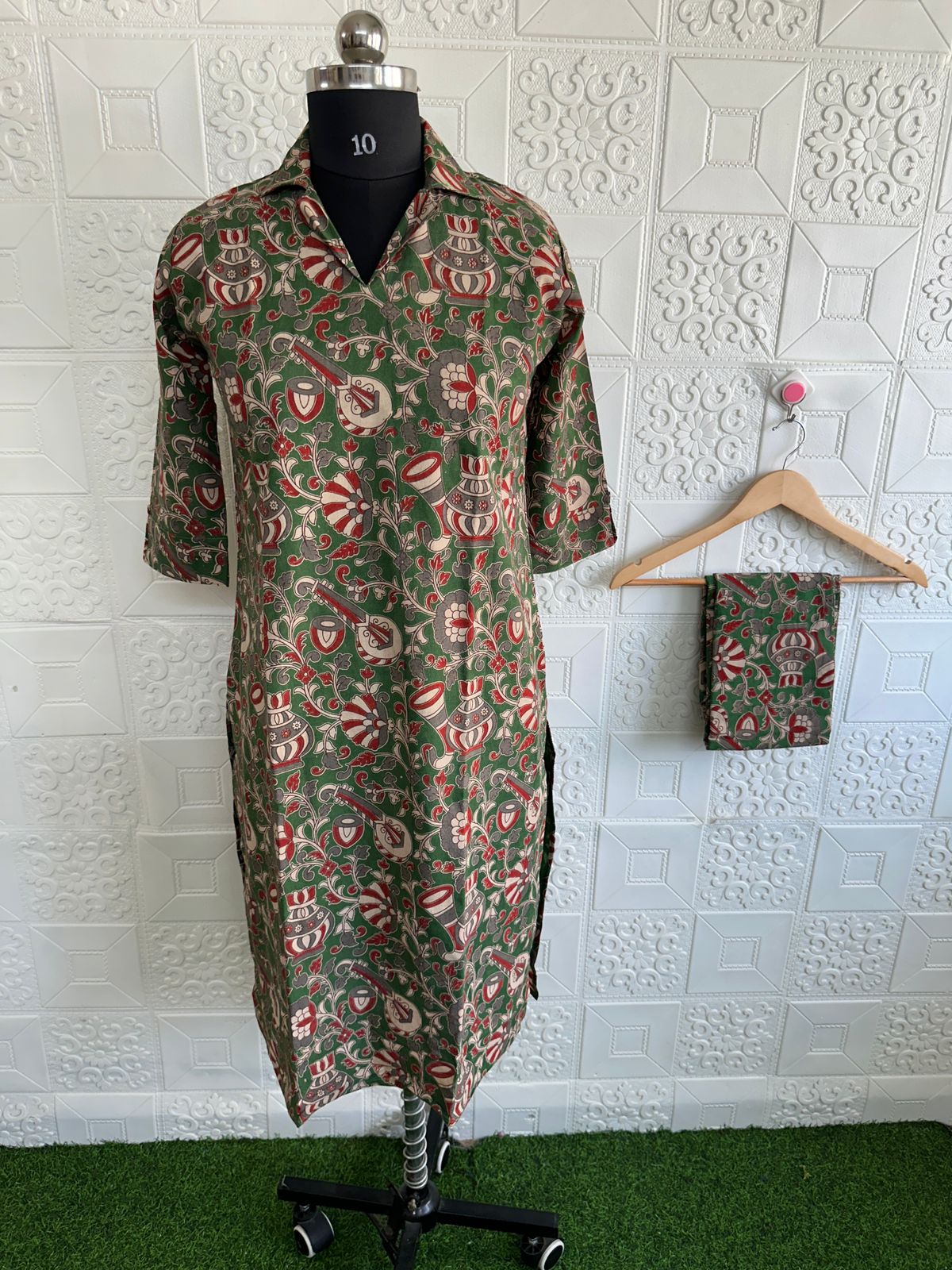 Kalamkari Cotton Co-Ords CD2609