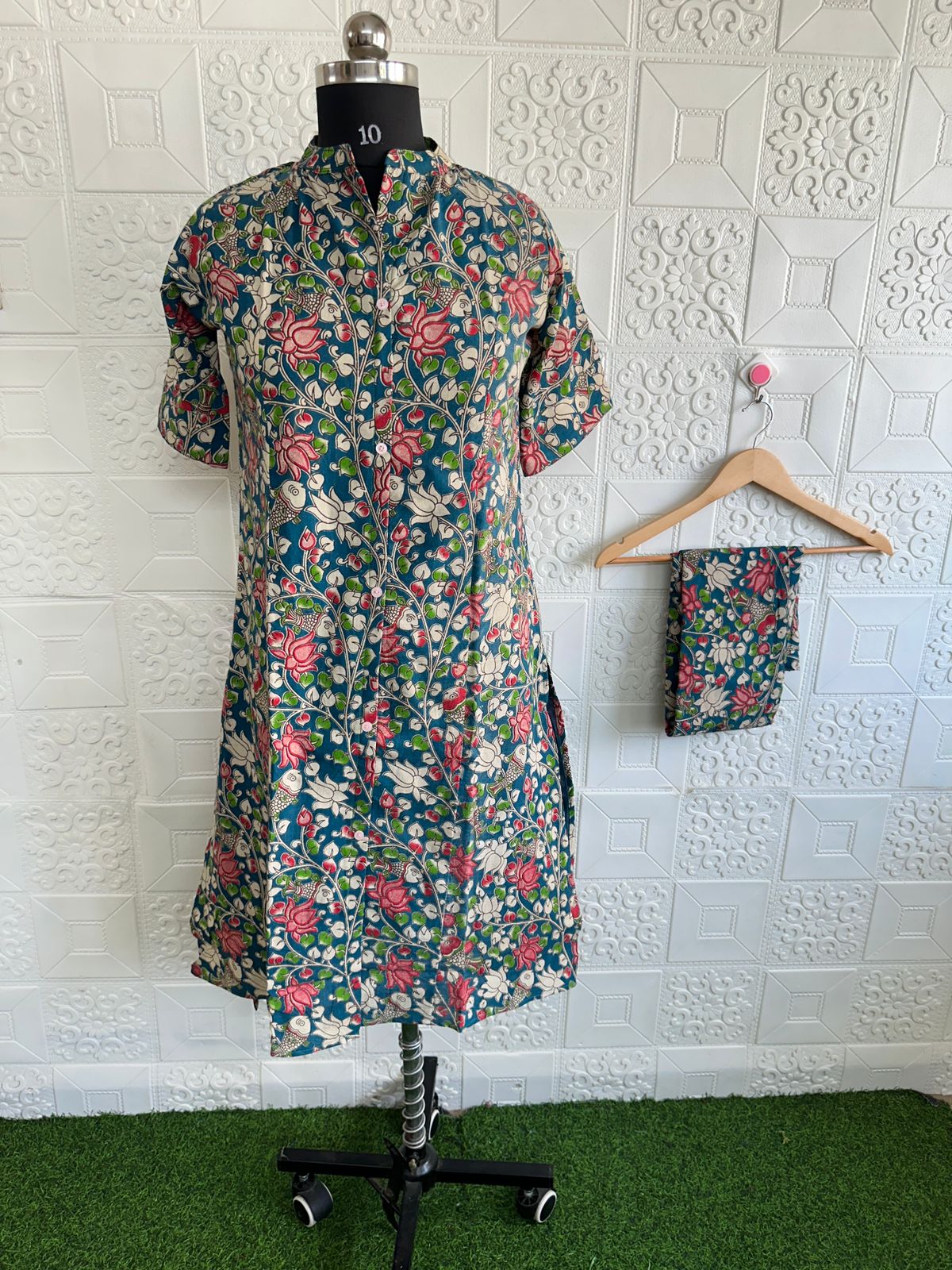 Kalamkari Cotton Co-Ords CD2612