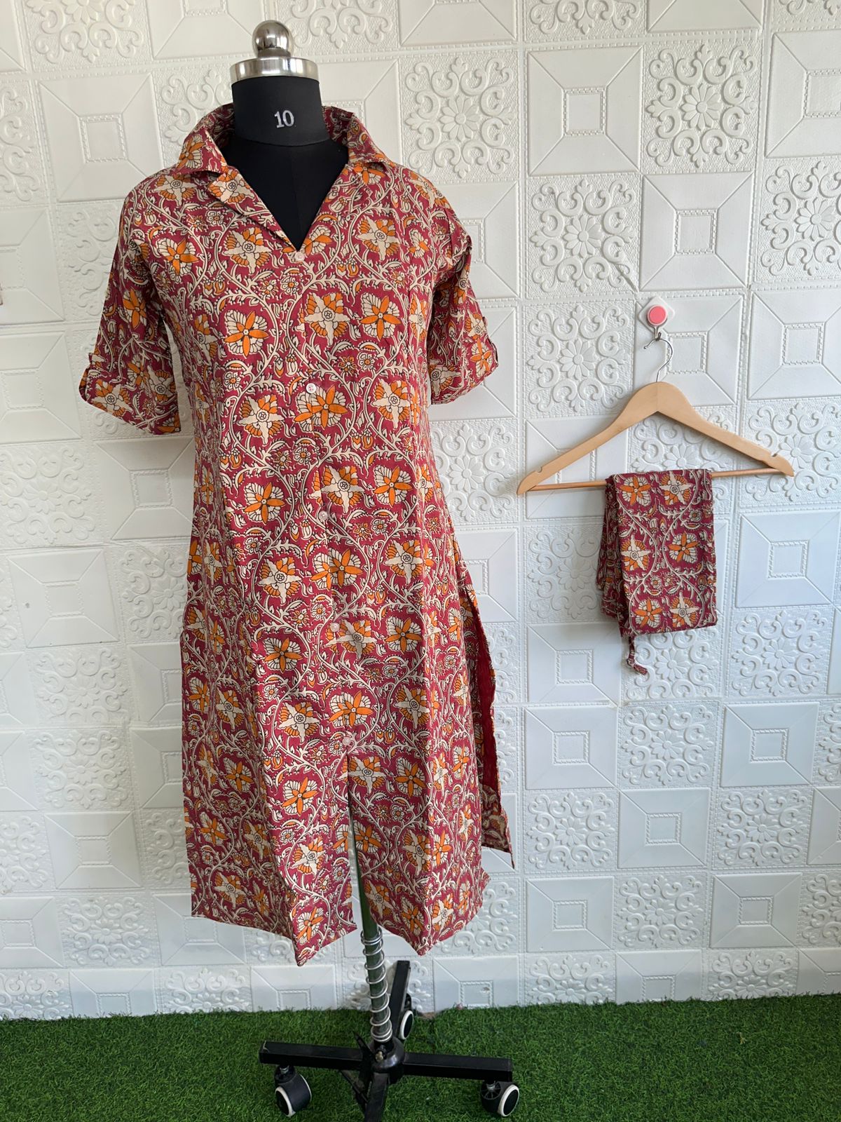 Kalamkari Cotton Co-Ords CD2615