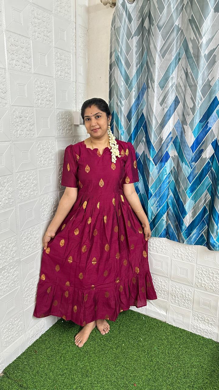 Raw Silk Maxi RSM2626 - MAGENTA